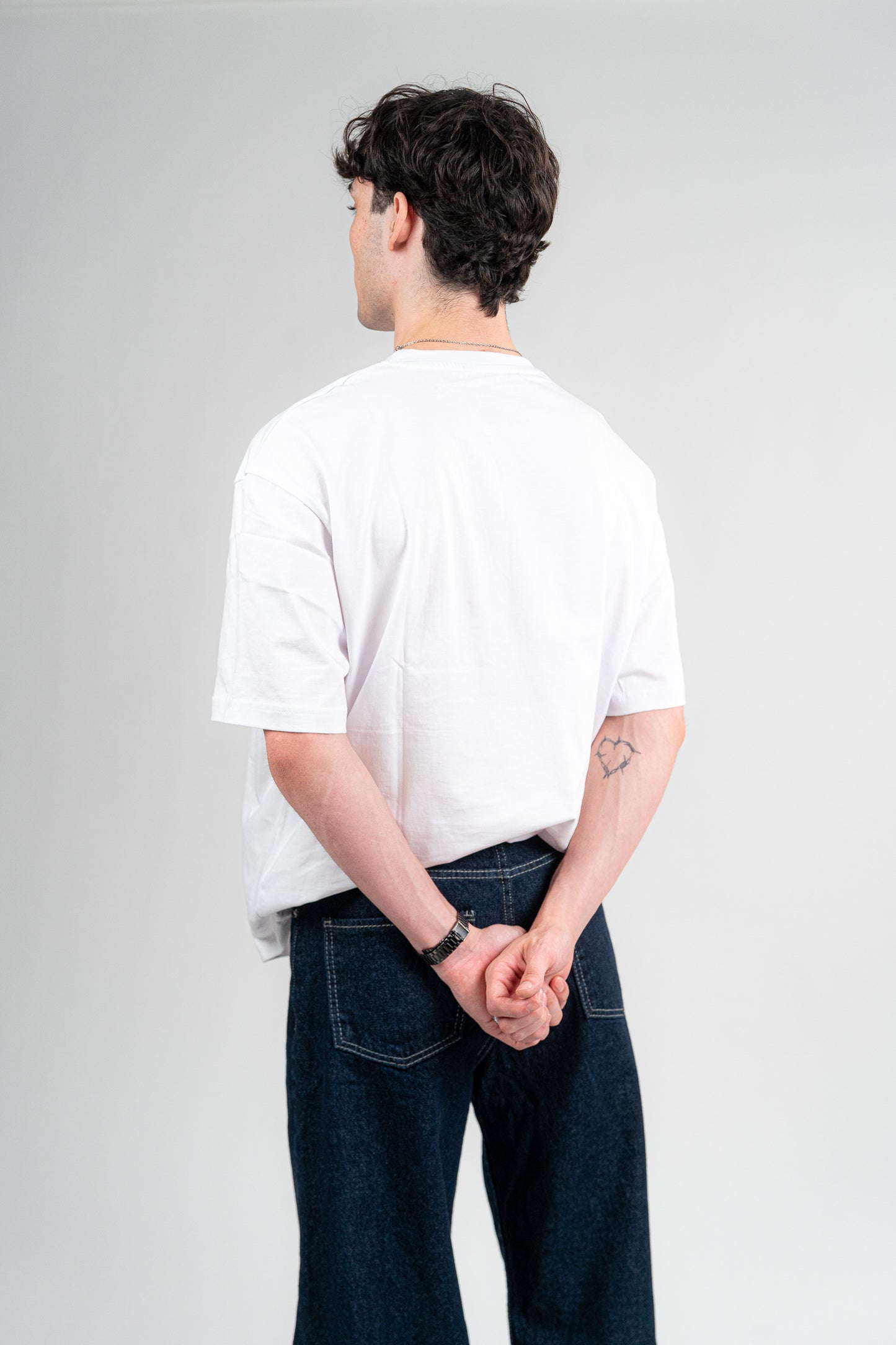 DARK NAVY BAGGY JEANS UNISEX