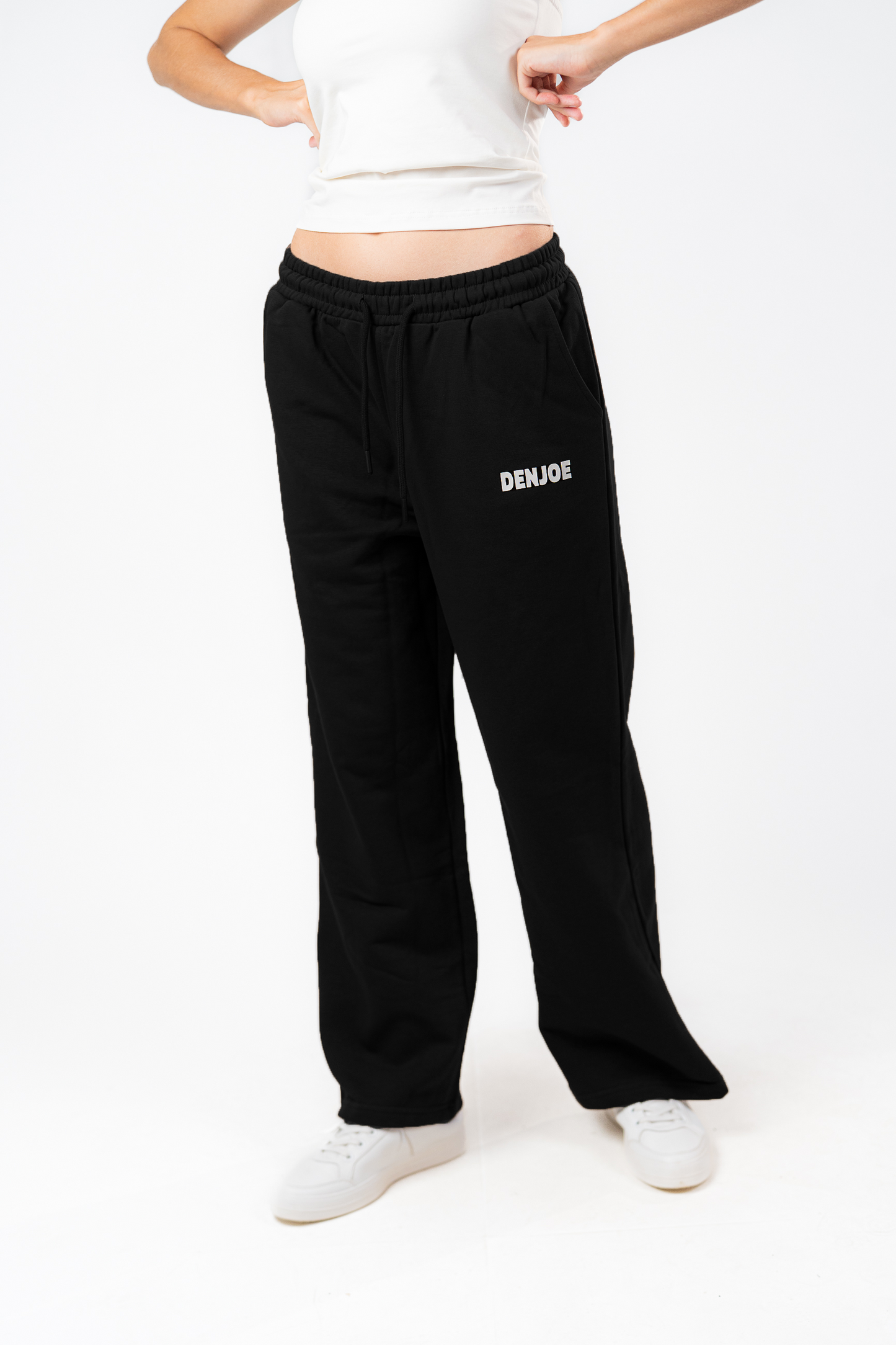 “Black Sweatpants” unisex Loose Fit