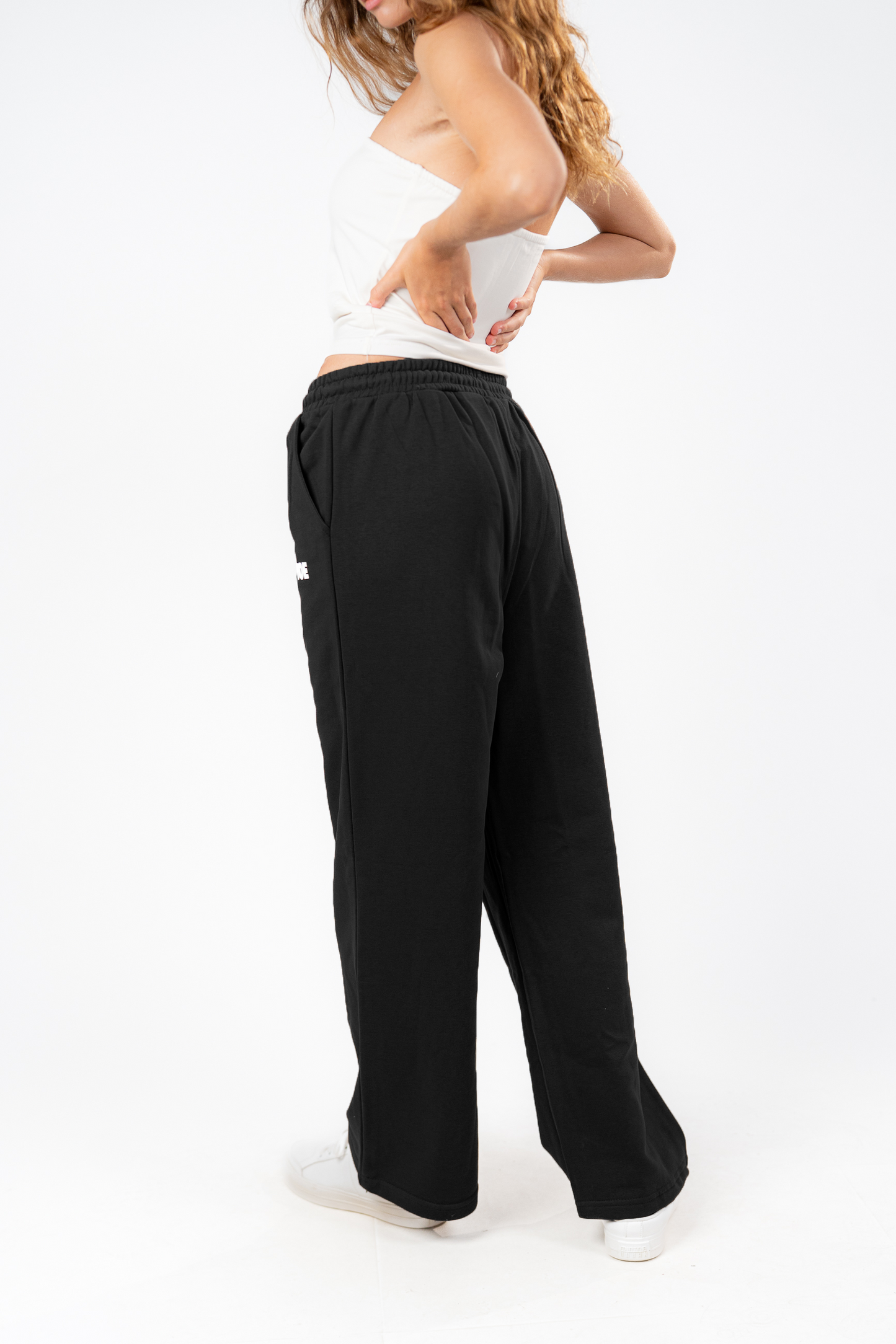 “Black Sweatpants” unisex Loose Fit