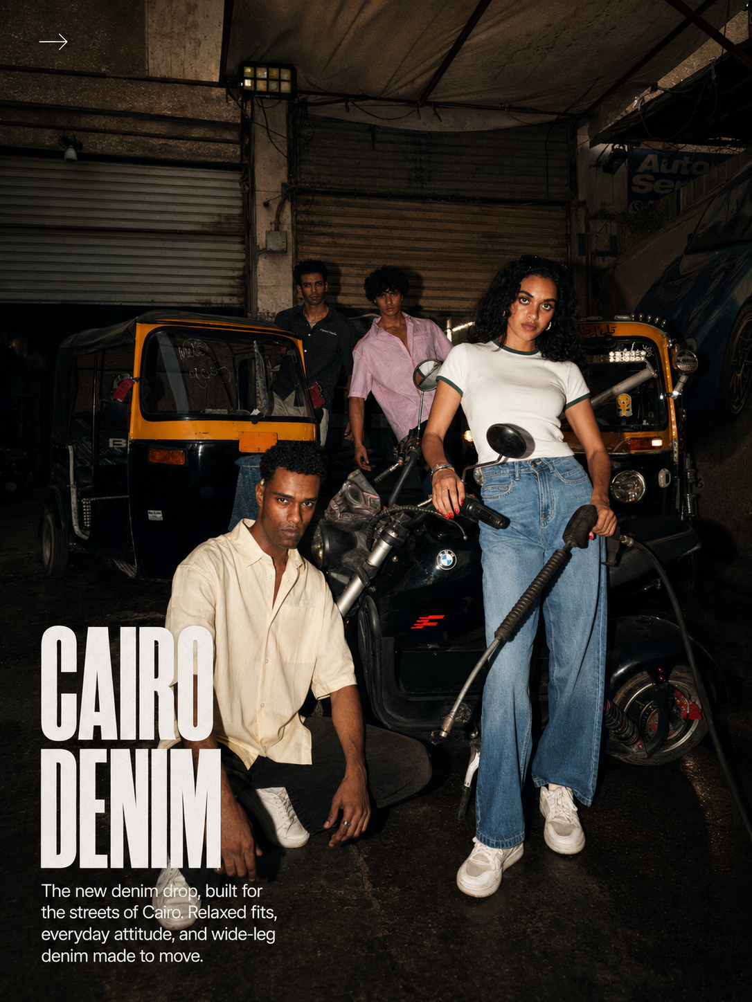 CAIRO DENIM — BUILT FOR THE STREETS