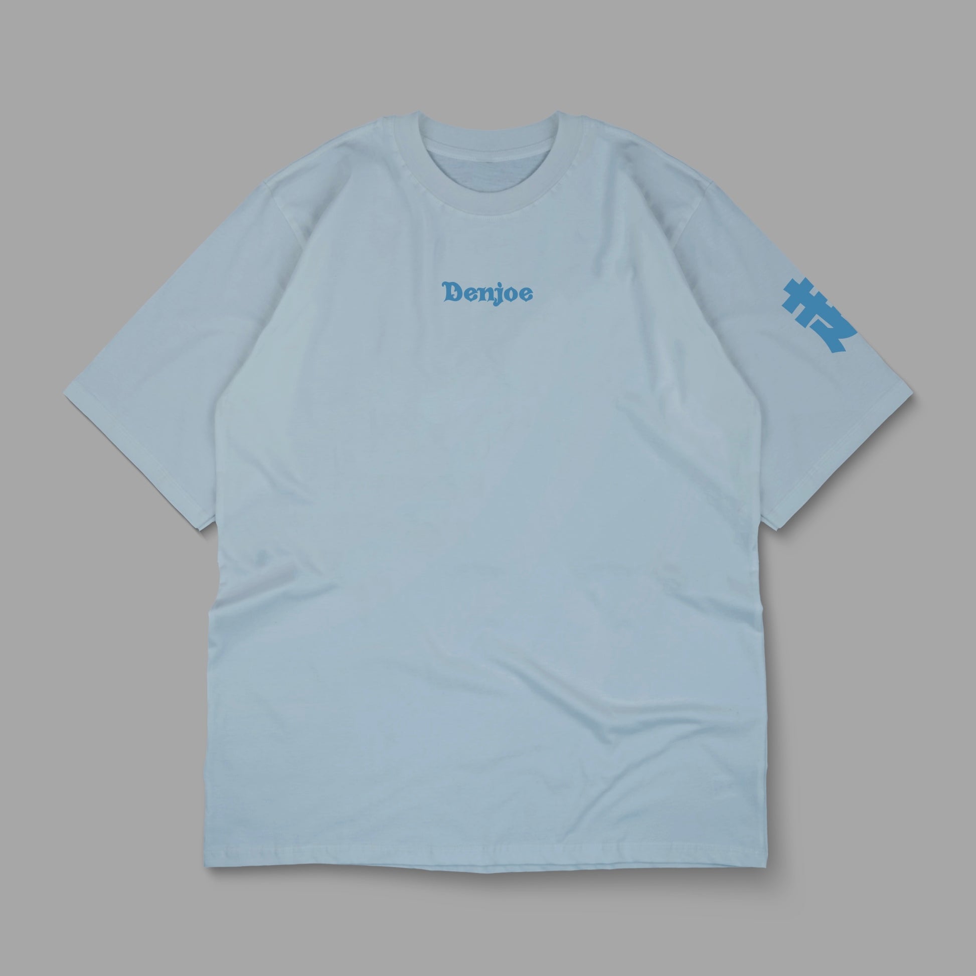 “fall seven times, stand up eight” Printed Oversized Tee - Denjoe