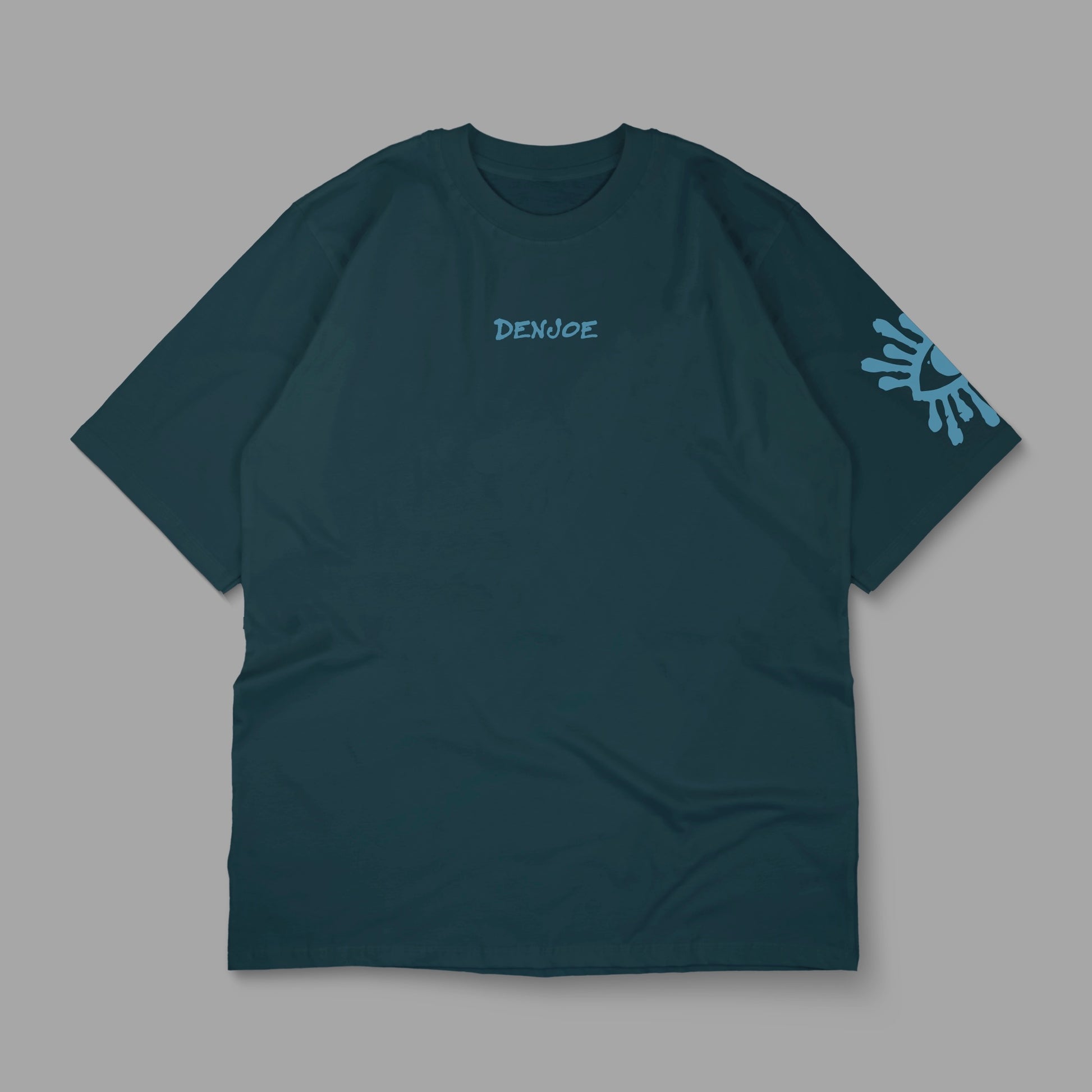 “All Eyes on us” Printed Oversized Tee - Denjoe