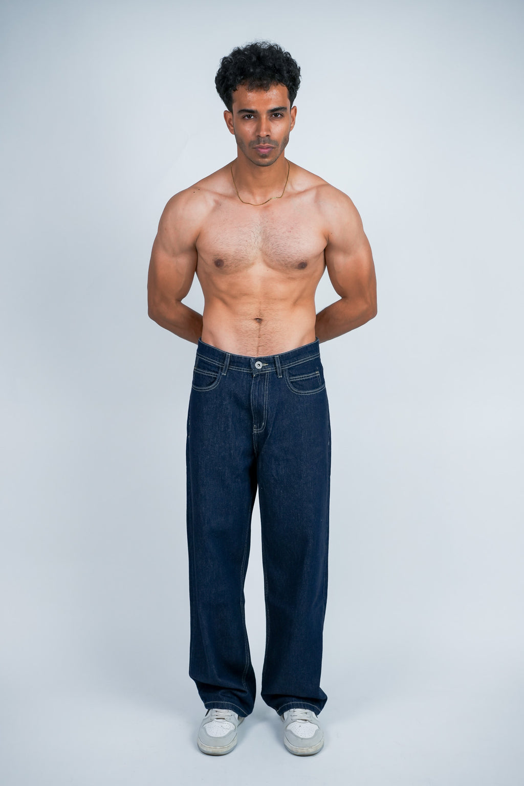 Relaxed Jeans Regular Waist - Dark Navy