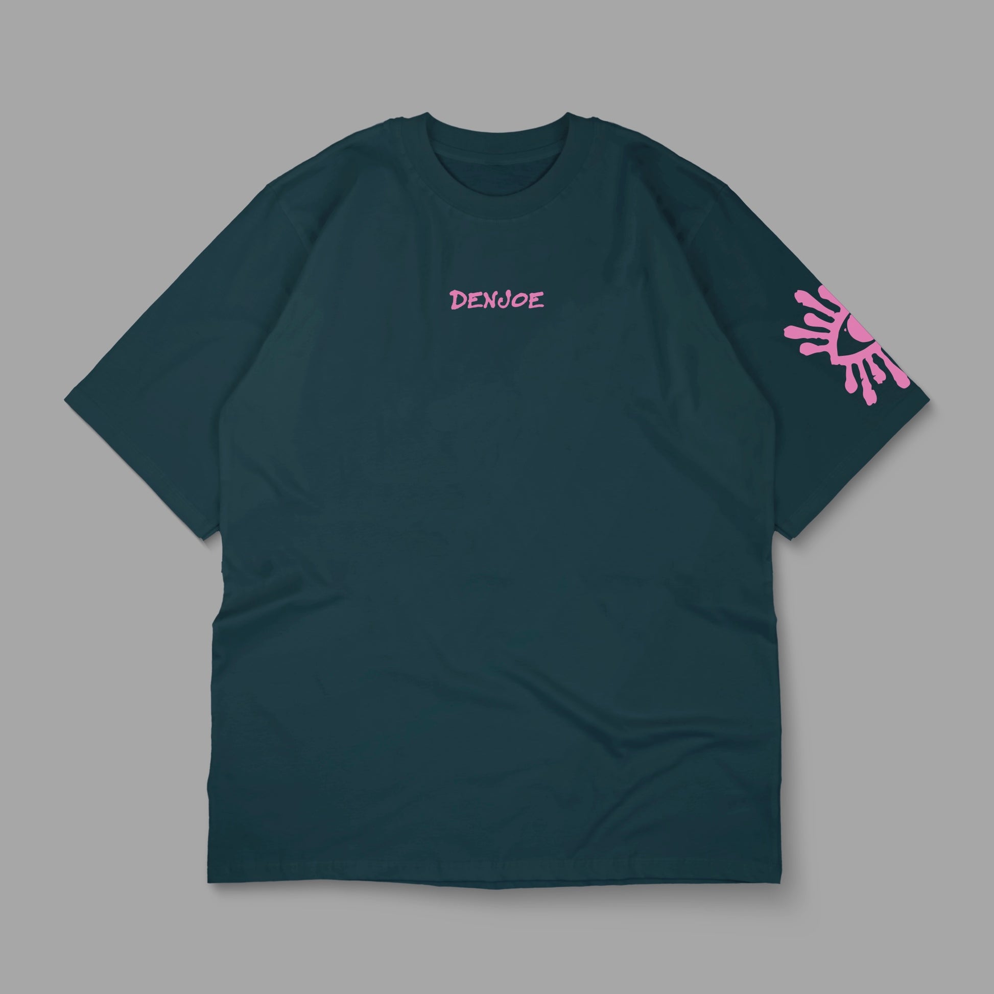 “Keep pushing Forword” Printed Oversized Tee - Denjoe