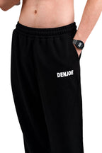 Black Sweatpants with pocket Unisex Loose Fit