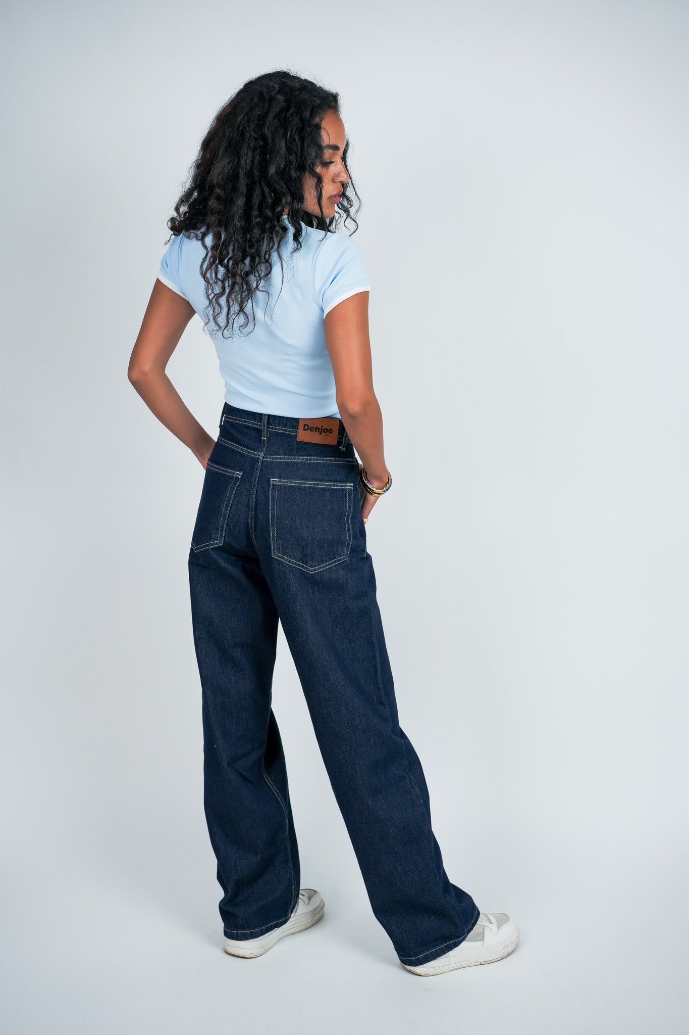 Relaxed Jeans Regular Waist - Dark Navy