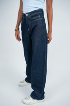 Relaxed Jeans Regular Waist - Dark Navy