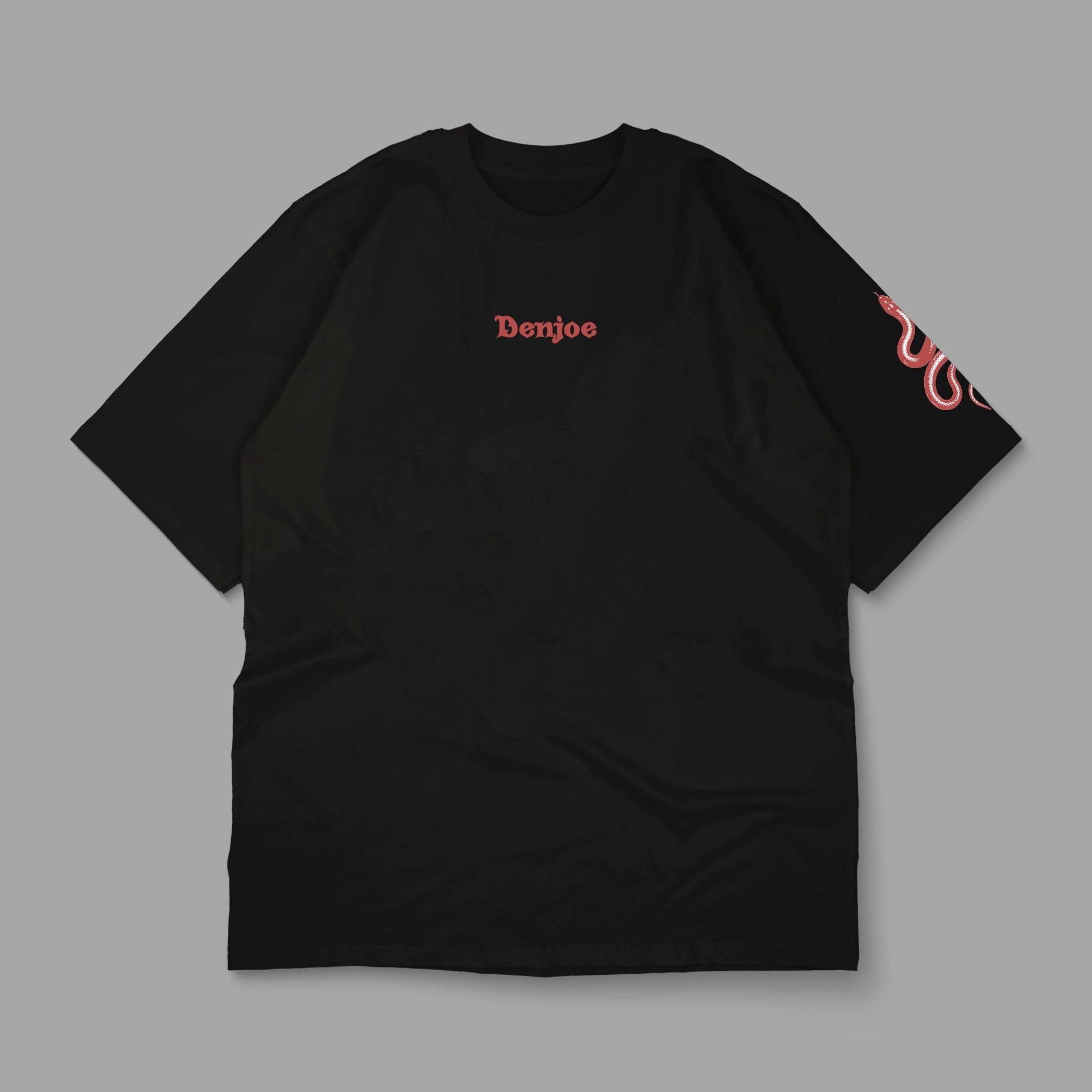 “LOVE WILL HAVE ITS SACRIFICES” Printed Oversized Tee - Denjoe