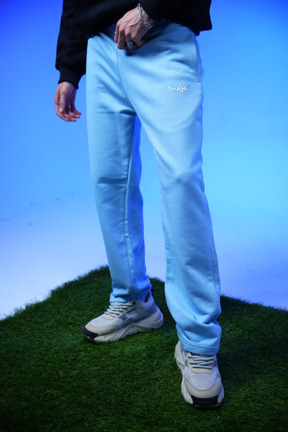 Unisex Plain Sweatpants BabyBlue - Denjoe
