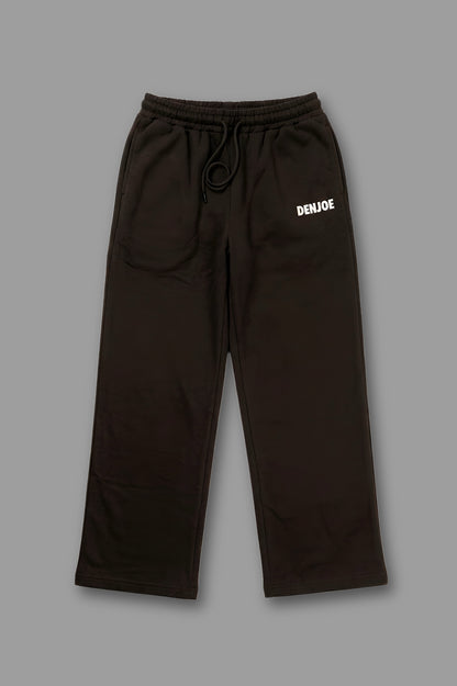 Brown Sweatpants Unisex Loose Fit