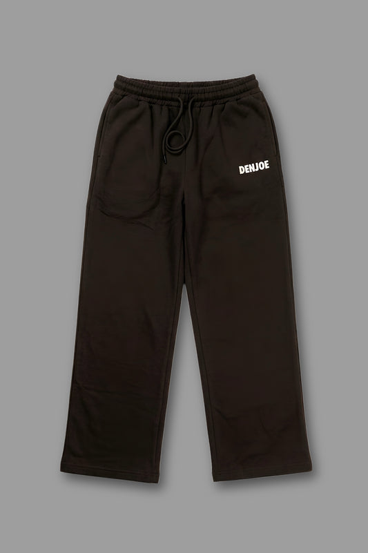 Brown Sweatpants Unisex Loose Fit