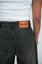 Relaxed Jeans Regular Waist - Washed Brown
