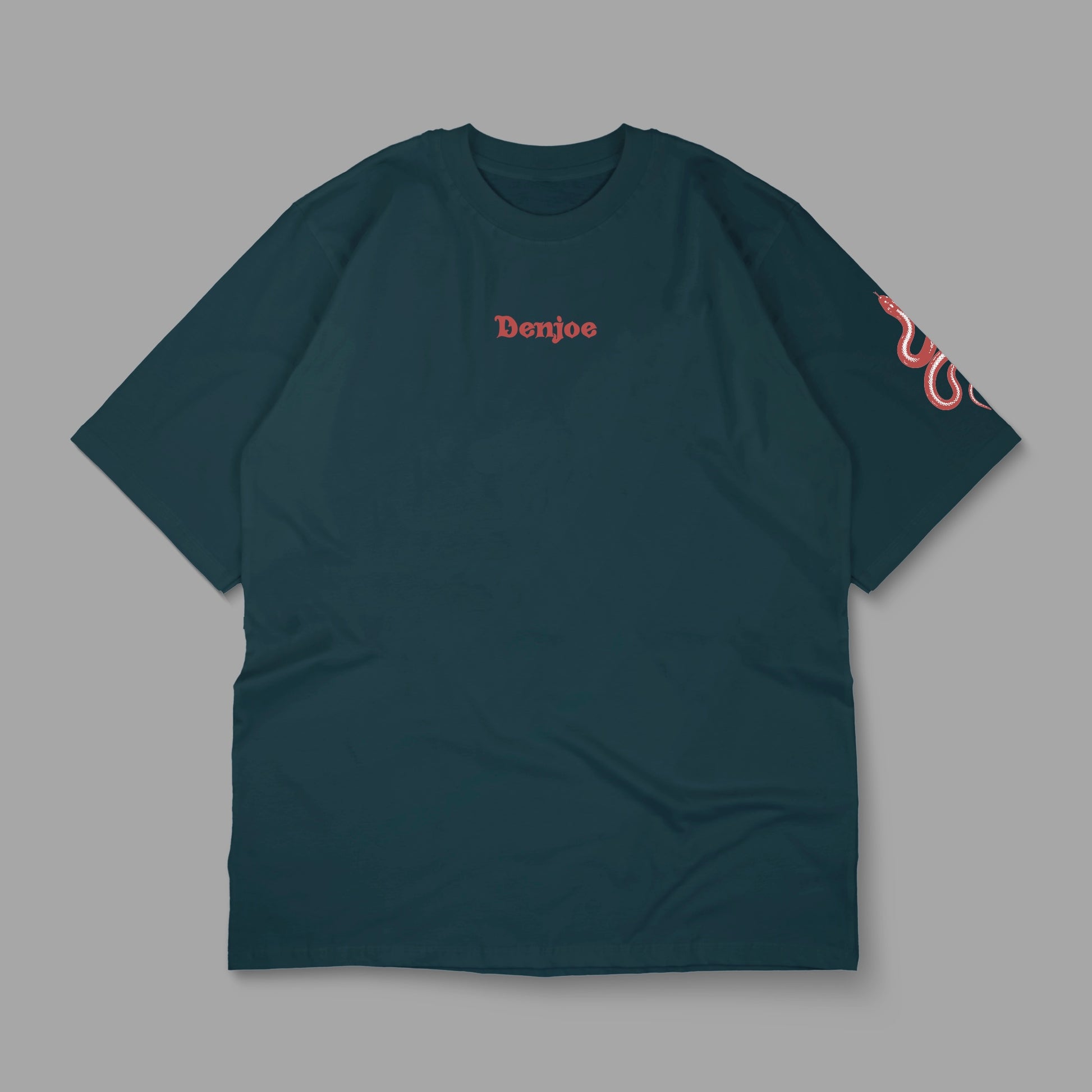 “LOVE WILL HAVE ITS SACRIFICES” Printed Oversized Tee - Denjoe