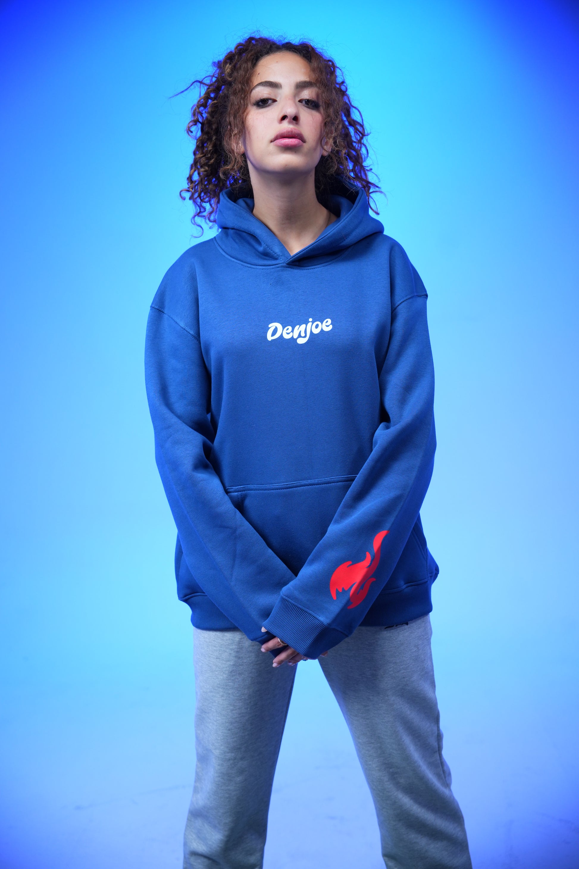 “Find what you love and let it kill you” Printed Oversized Hoodie - Denjoe
