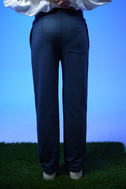 Unisex Plain Sweatpants Metal Gray - Denjoe