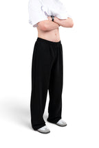 Black Sweatpants with pocket Unisex Loose Fit