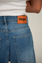 Relaxed Jeans Regular Waist - Mid-Blue
