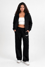 Black Full-Zip Track Jacket (Female)