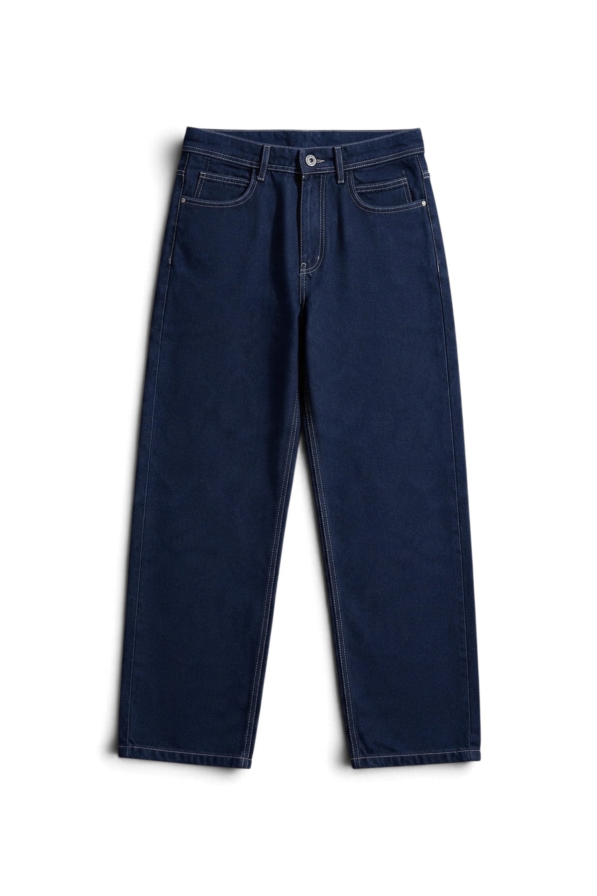 Relaxed Jeans Regular Waist - Dark Navy