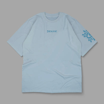 “All Eyes on us” Printed Oversized Tee - Denjoe