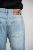 Relaxed Jeans Regular Waist - Sky Blue