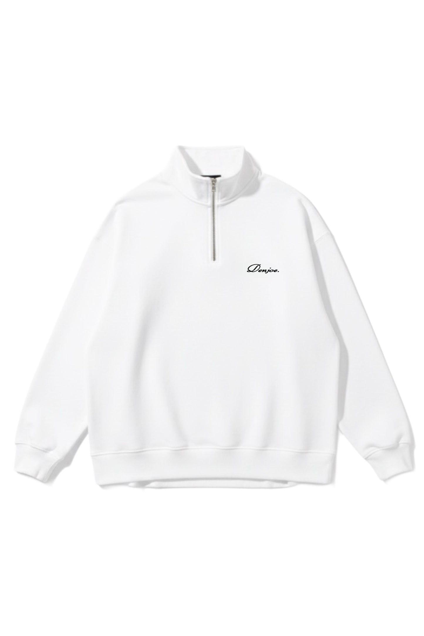 Off-White Quarter-zip Boxy Fit Unisex