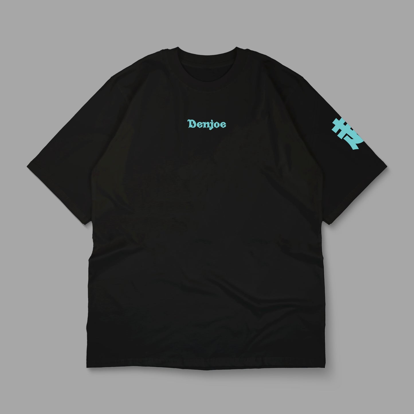 “fall seven times, stand up eight” Printed Oversized Tee - Denjoe