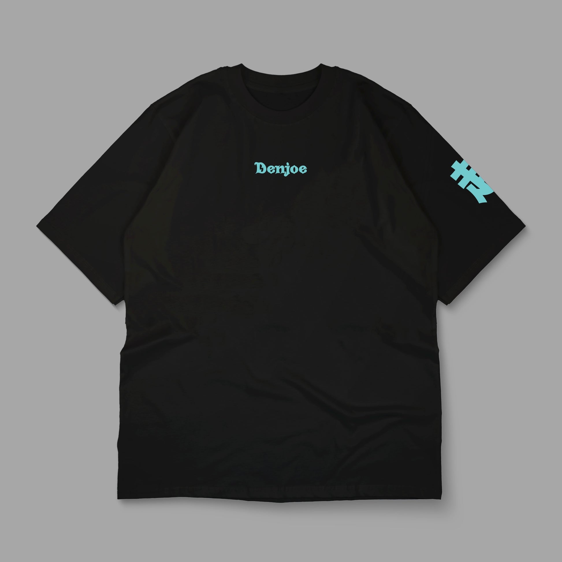 “fall seven times, stand up eight” Printed Oversized Tee - Denjoe
