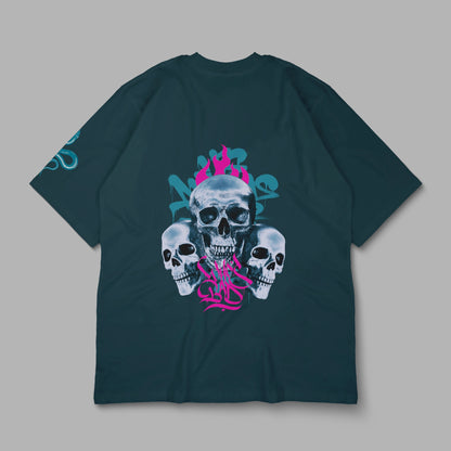 “WHO’S BAD” Printed Oversized Tee - Denjoe
