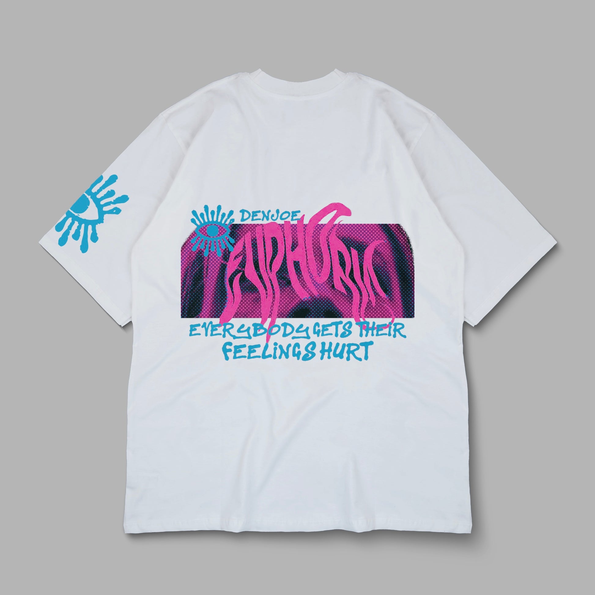 “Euphoria” Printed Oversized Tee - Denjoe