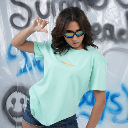“All Eyes on us” Printed Regular Tee - Denjoe