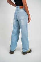 Relaxed Jeans Regular Waist - Sky Blue