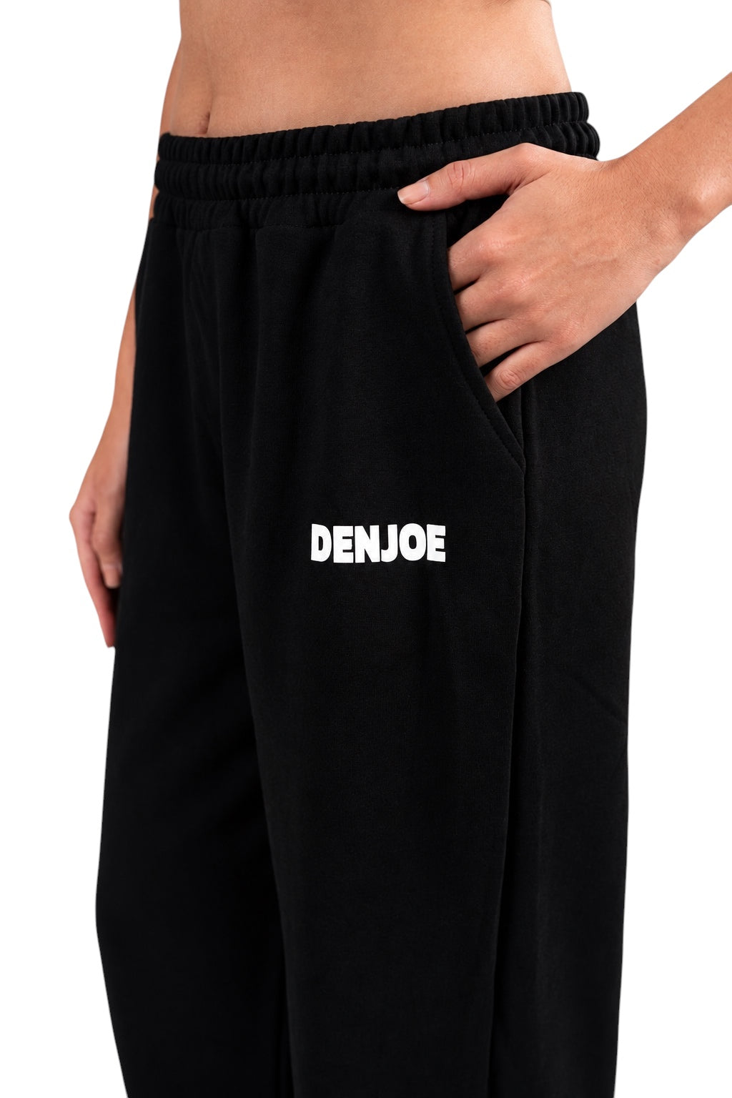 Black Sweatpants with pocket Unisex Loose Fit