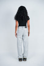 Relaxed Jeans Regular Waist - Light Grey