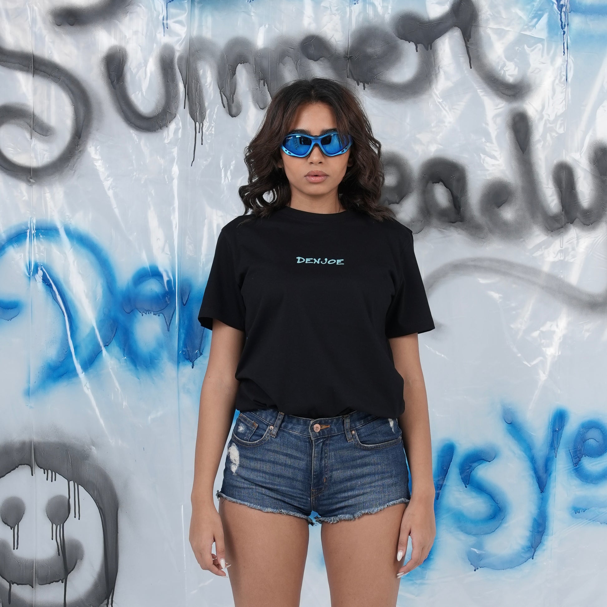 “Keep Pushing Forward” Printed Regular Tee - Denjoe