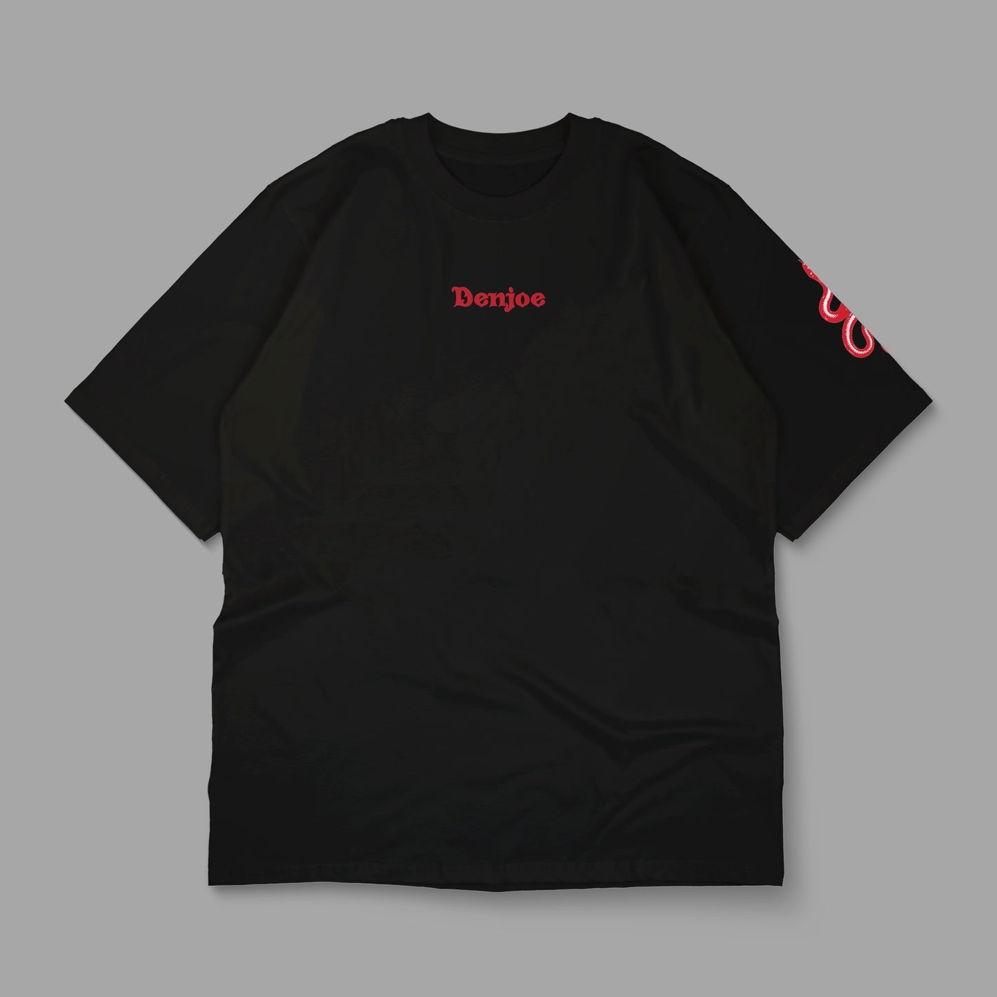 “Sometimes Dead is Better” Printed Oversized Tee - Denjoe
