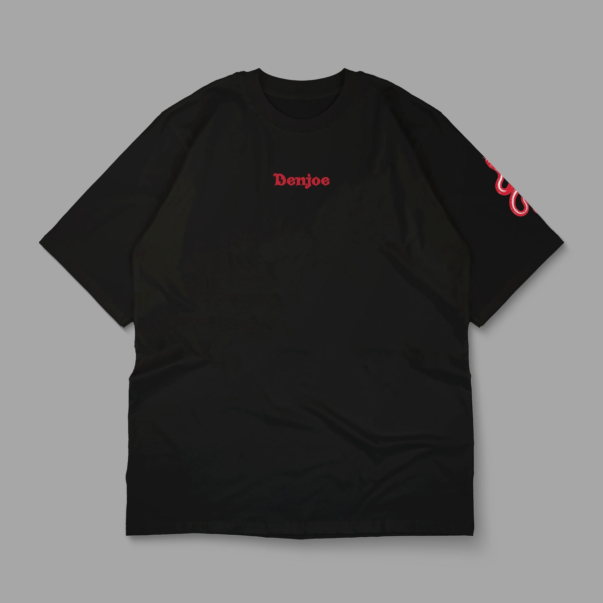 “Sometimes Dead is Better” Printed Oversized Tee - Denjoe