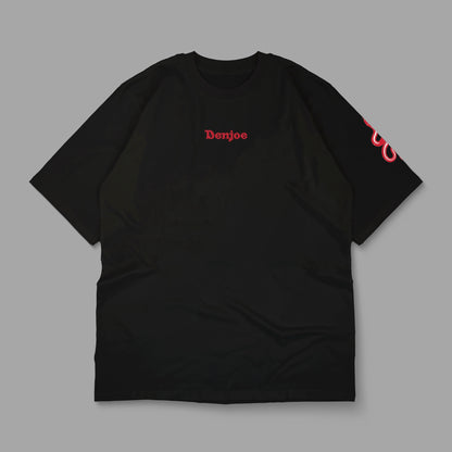 “Sometimes Dead is Better” Printed Oversized Tee - Denjoe