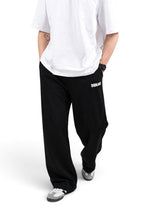 Black Sweatpants with pocket Unisex Loose Fit