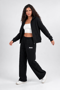 Black Full-Zip Track Jacket (Female)