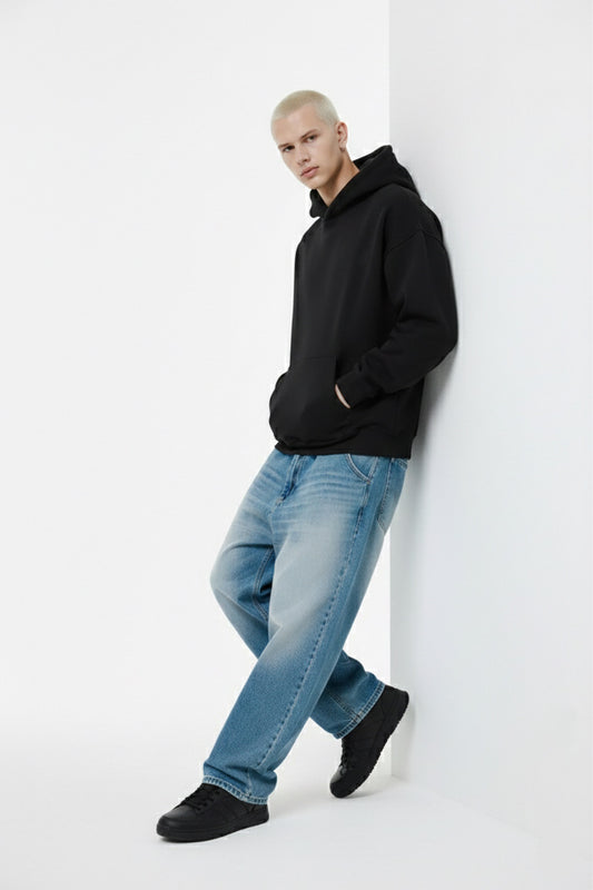 Black Basic Hoodie Unisex