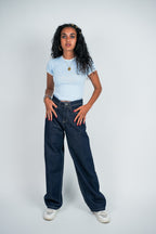 Relaxed Jeans Regular Waist - Dark Navy