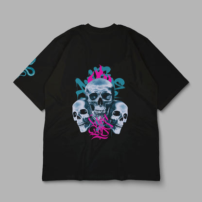 “WHO’S BAD” Printed Oversized Tee - Denjoe