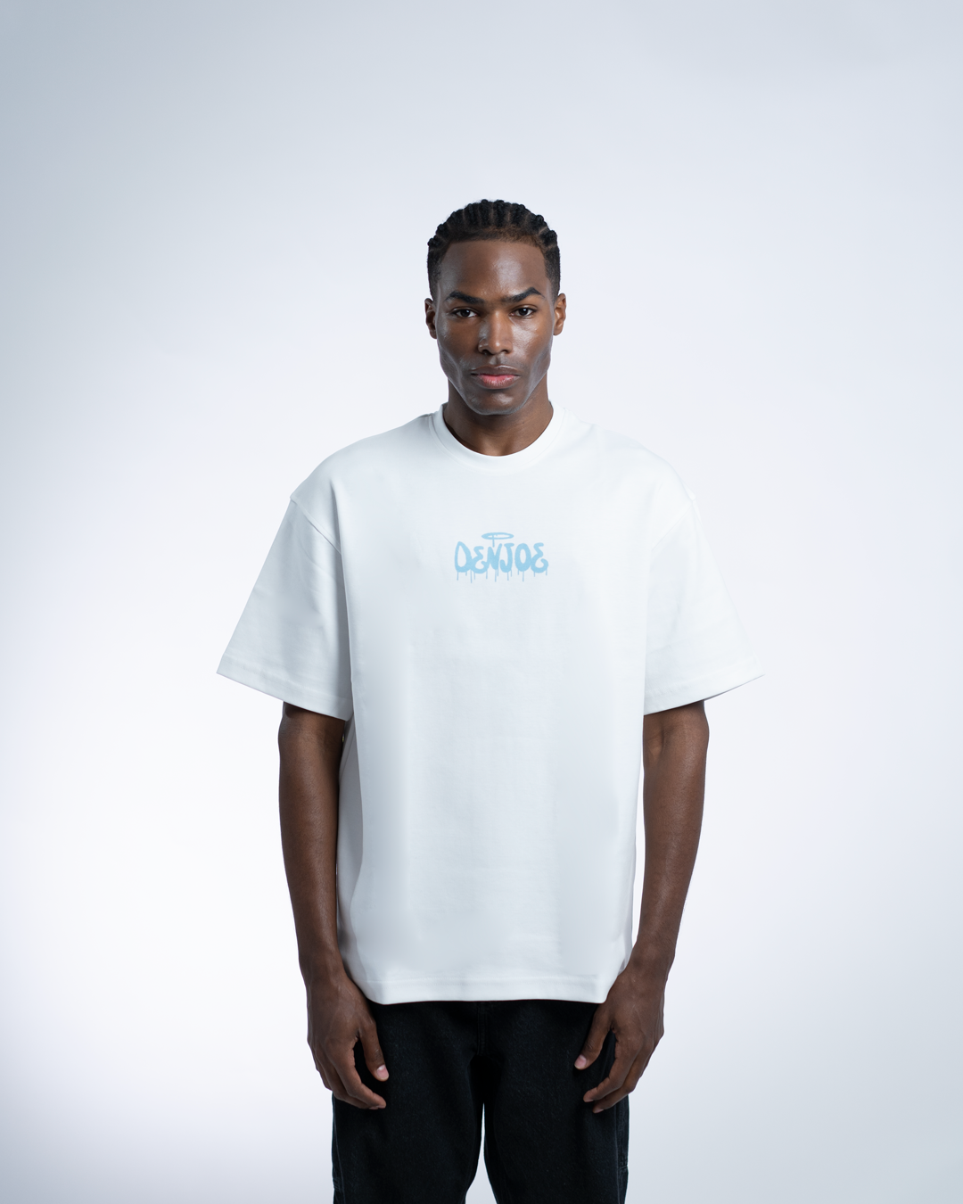 Innocent Angel OVERSIZED TEE - White