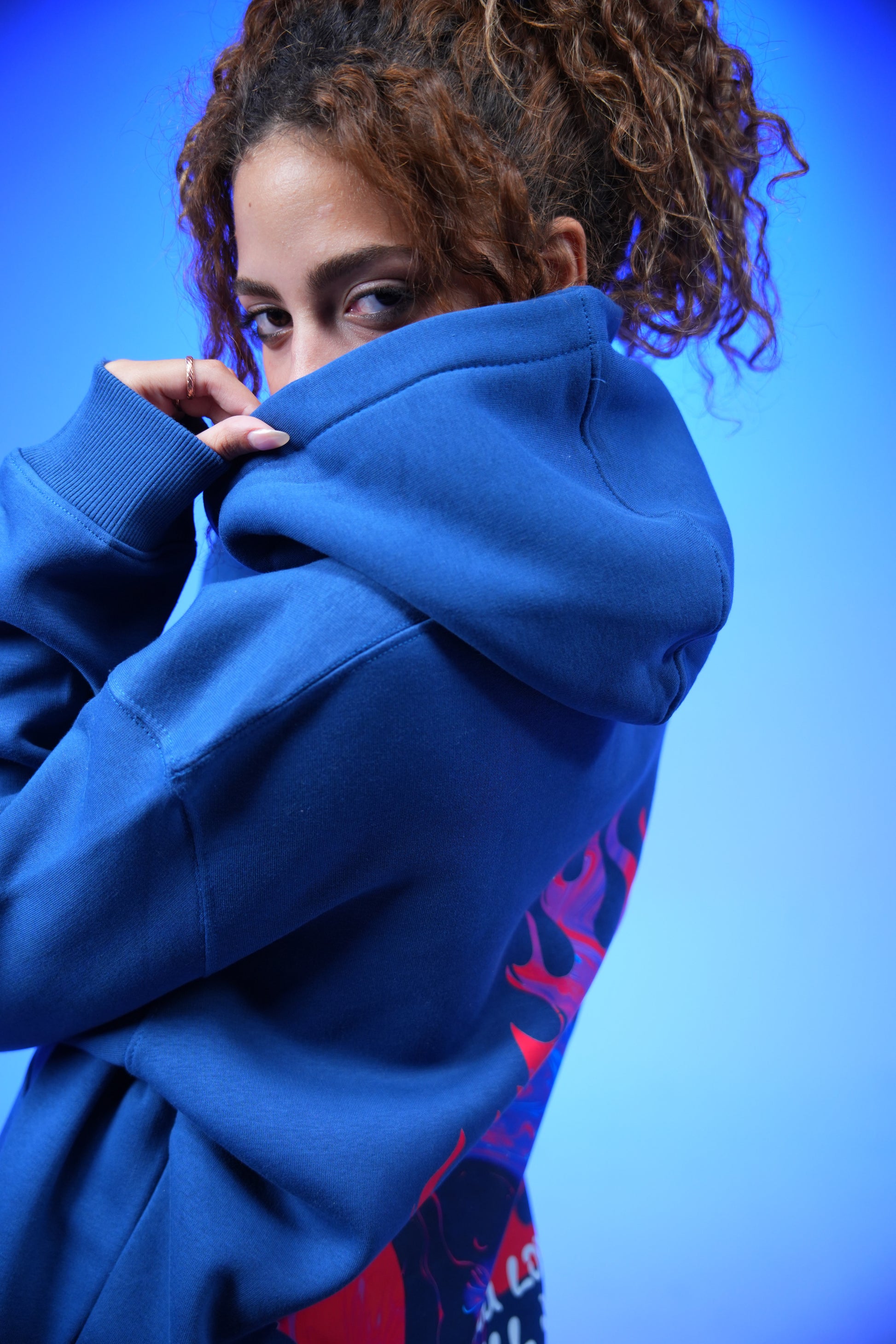 “Find what you love and let it kill you” Printed Oversized Hoodie - Denjoe