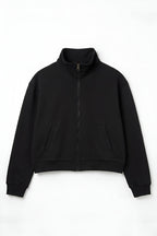 Black Full-Zip Track Jacket (Female)