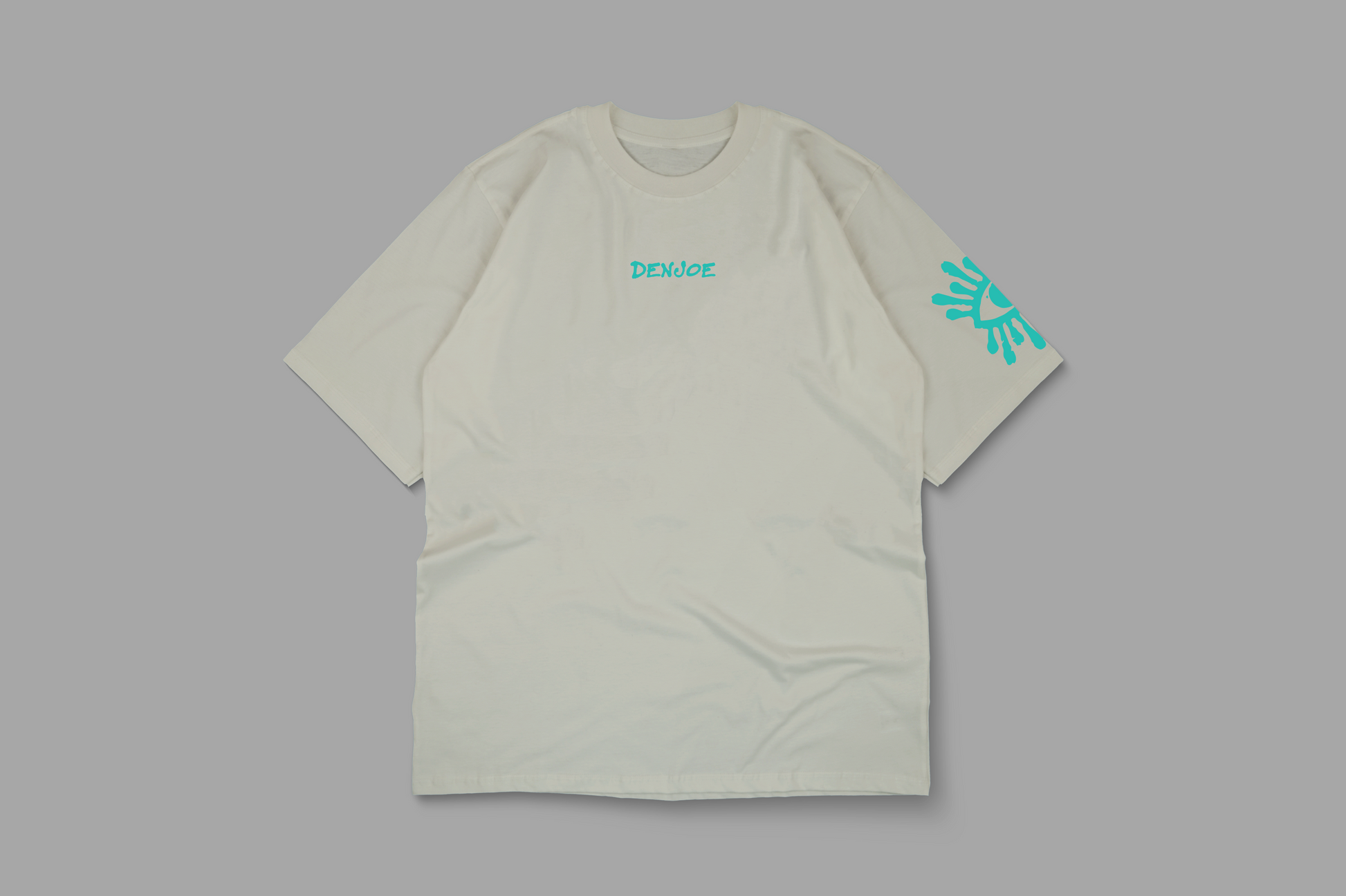 “Keep pushing Forword” Printed Oversized Tee - Denjoe