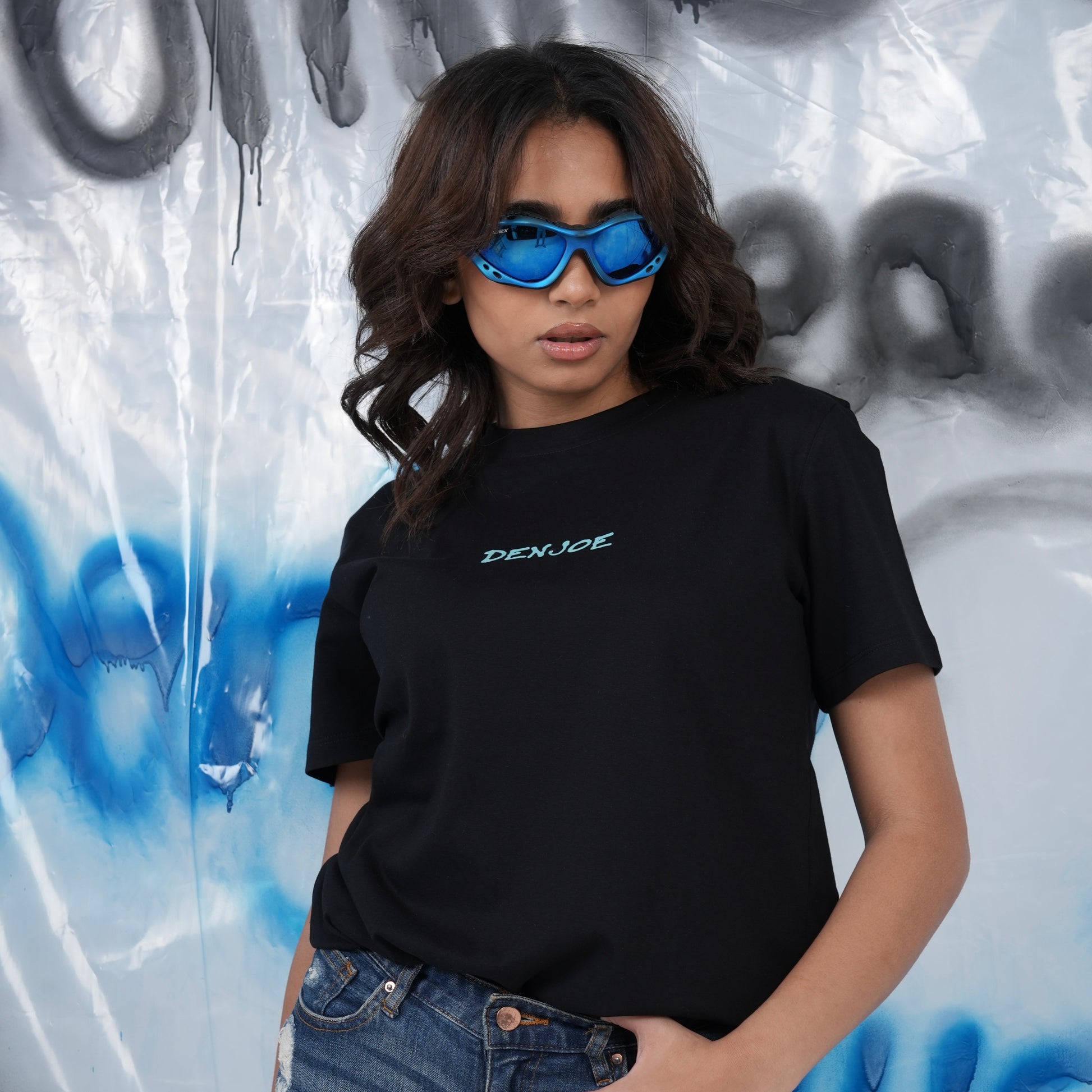 “Keep Pushing Forward” Printed Regular Tee - Denjoe