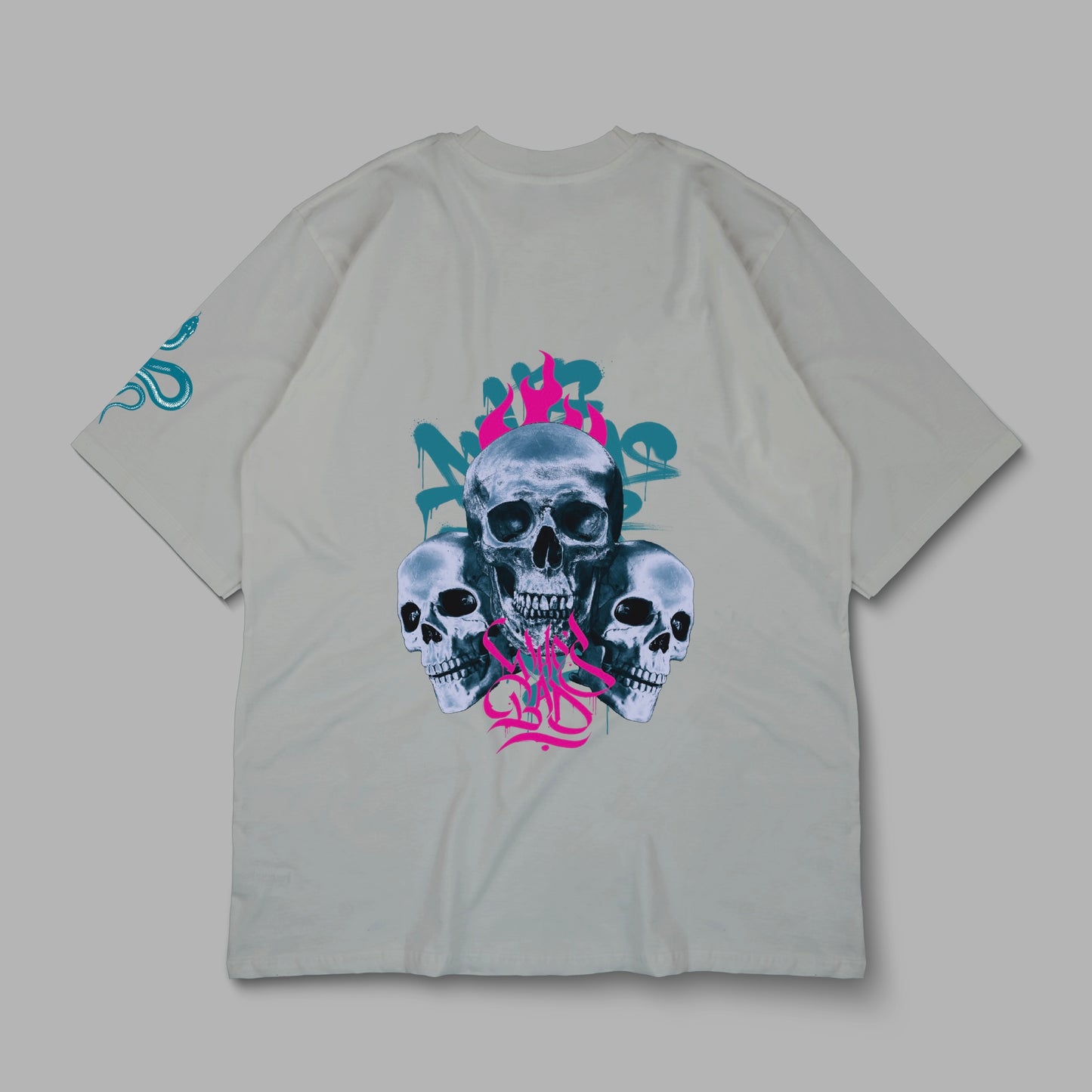 “WHO’S BAD” Printed Oversized Tee - Denjoe