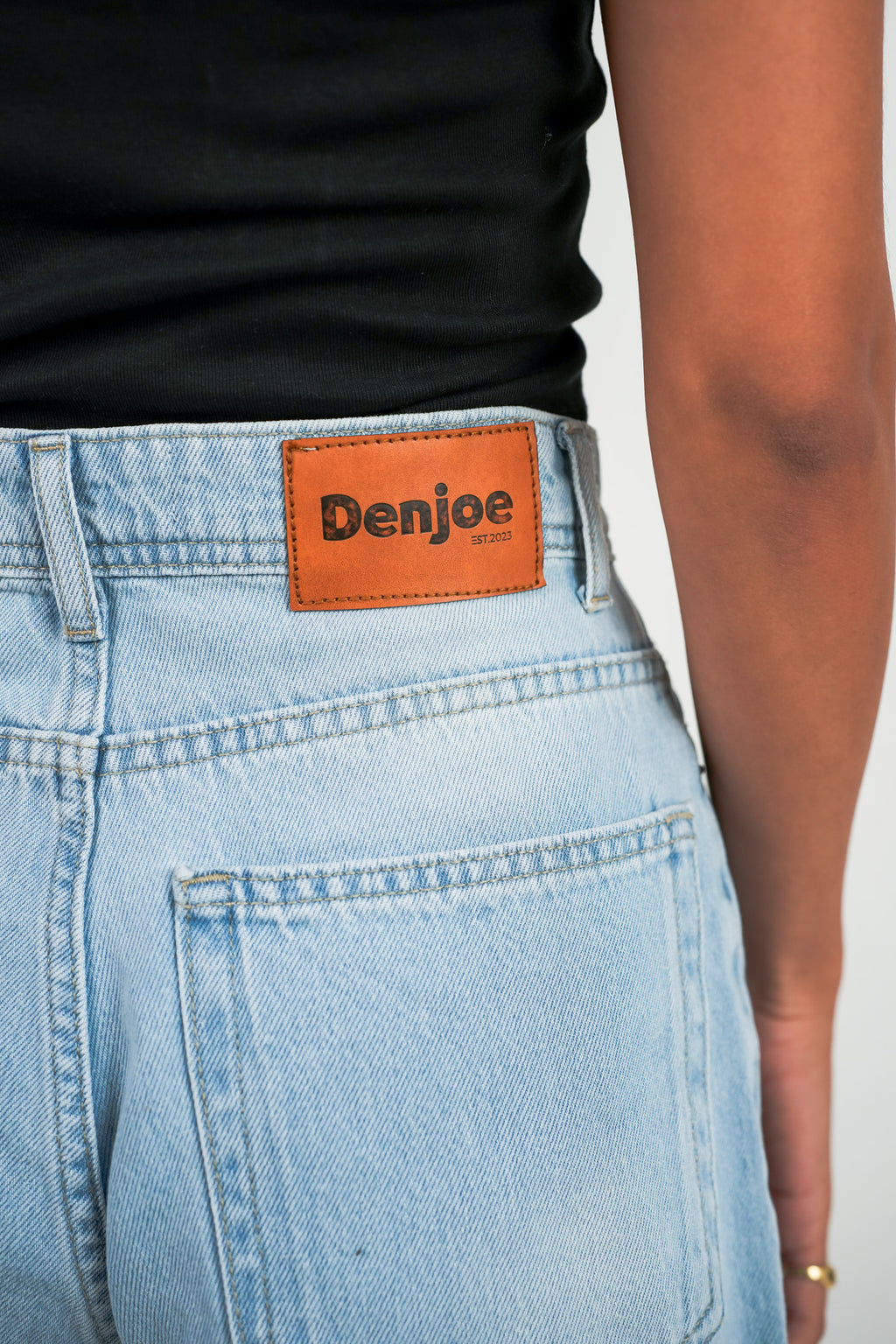 Relaxed Jeans Regular Waist - Sky Blue